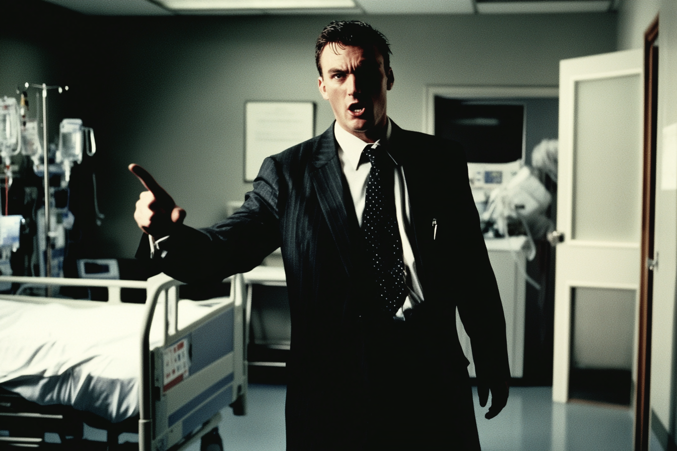 Άνδρας gesticulando | Πηγή: Midjourney